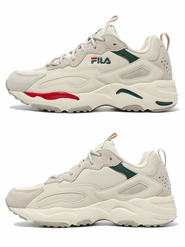 Qoo10] フィラ FILA フィラ スニーカー 厚底 ユニ