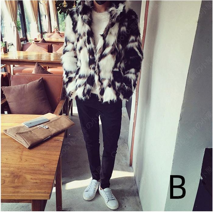 フェイクファー 毛皮コート 人気 上質 コート 上着 ジャケット ファーコートメンズ ショートコート おしゃれ アウター 暖かい 秋冬 ファッション 高級-81 フェイクファー 毛皮コート 人気 上質 コート 上着 ジャケット ファーコートメンズ ショートコート おしゃれ アウター 暖かい 秋冬 ファッション 高級-81