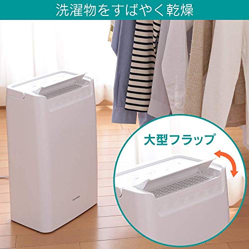 アイリスオーヤマ(IRIS OHYAMA) 除湿機 衣類乾燥 除湿器 コンプレッサー式 強力 タイマー付 静音設計 オートルーバー 除湿量 6.5L ホワイト DCE-6515 アイリスオーヤマ(IRIS OHYAMA) 除湿機 衣類乾燥 除湿器 コンプレッサー式 強力 タイマー付 静音設計 オートルーバー 除湿量 6.5L ホワイト DCE-6515