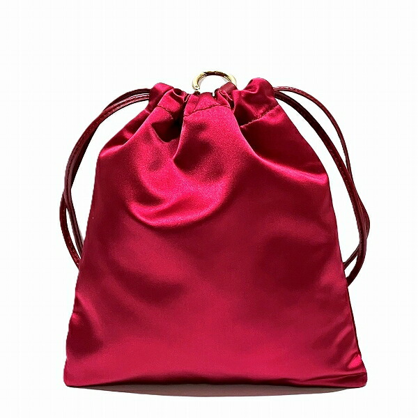 miu miu ダッチェスポーチ　レアバッグ MIU MIU - 新品 miumiu ミュウミュウ ダッチェス ポーチ ブラック 巾着