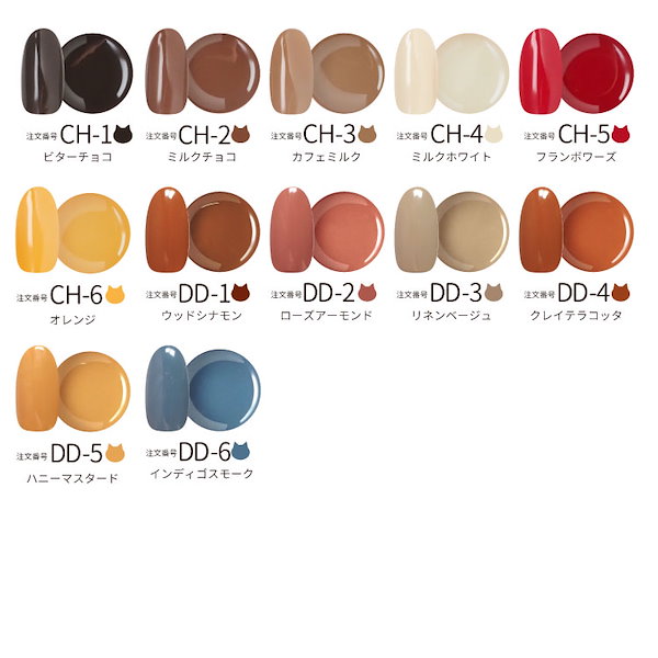 未開封カラージェル100点セット（おまけ＋10点付） Qoo10] ジェルネイル ネコジェル全200色 内容