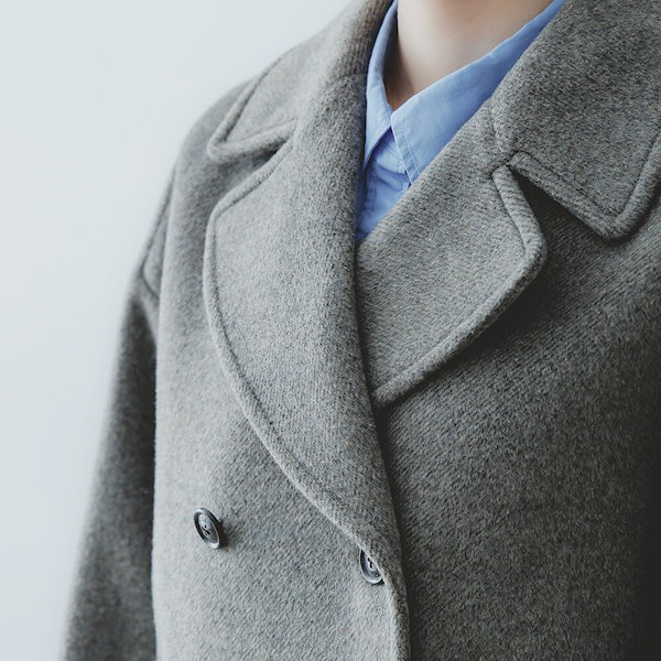 新品タグ付き♡ TICCA グレー ピーコート 2025AW TICCA（ティッカ）ピーコート（ピーコート）｜TICCA（ティッカ）の