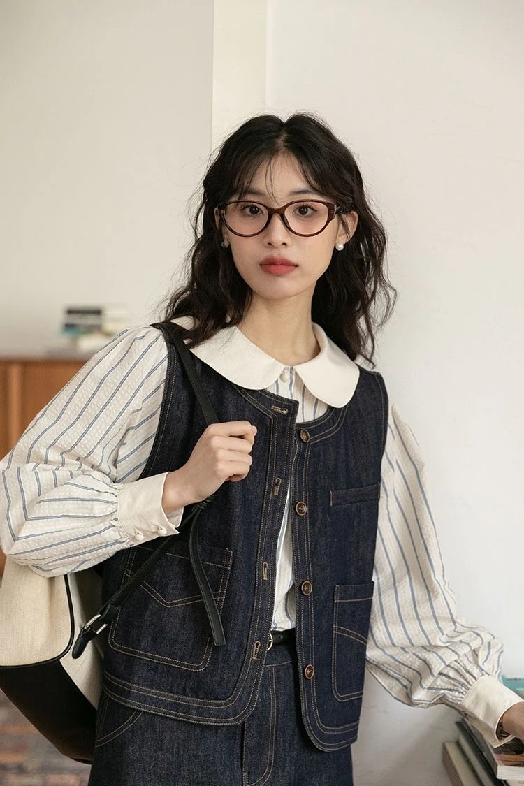 【送.料.無.料】【高.品.質韓国人気品!】【急速出荷】2025初春作高.品.質シャツベストスカートアウタートップス体型カバー着痩せメガ割韓国ファッション 【送.料.無.料】【高.品.質韓国人気品!】【急速出荷】2025初春作高.品.質シャツベストスカートアウタートップス体型カバー着痩せメガ割韓国ファッション