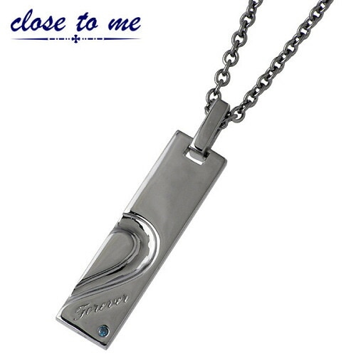 クロストゥーミー close to me ブルーダイヤモンド シルバー ネックレス クロストゥーミー close to me ブルーダイヤモンド シルバー ネックレス