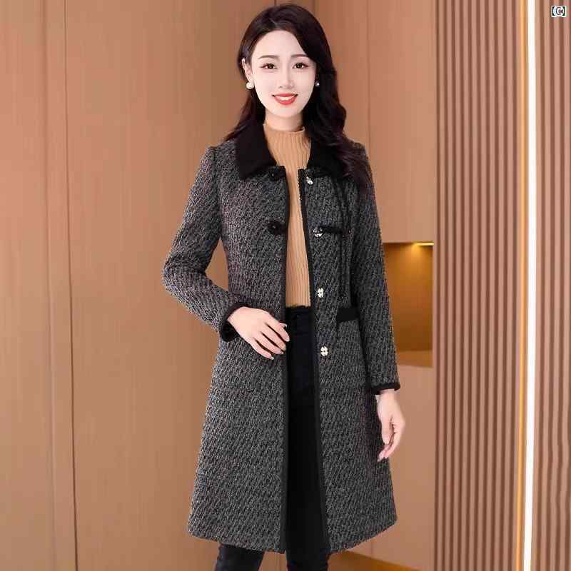 レディース レディース ファッション 上品 オシャレ 綺麗 コート 両面 ウール スーツ ジャケット 秋冬 小柄 ハイエンド マザー ミディアム レングス 厚手 レディース レディース ファッション 上品 オシャレ 綺麗 コート 両面 ウール スーツ ジャケット 秋冬 小柄 ハイエンド マザー ミディアム レングス 厚手