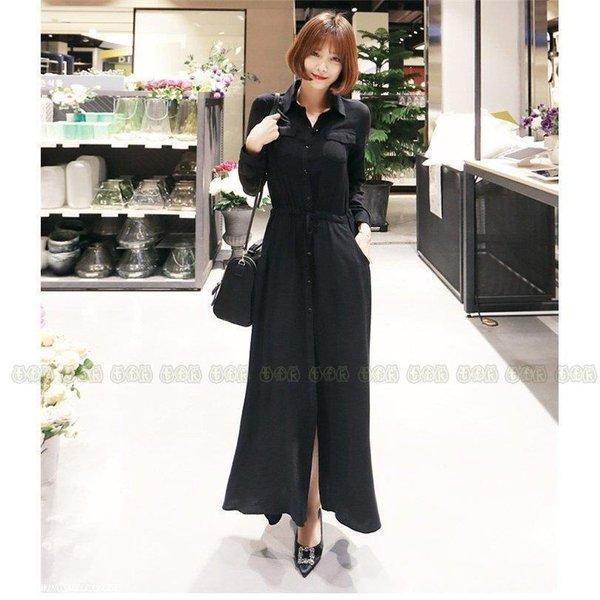 マキシワンピース レディース 春 シャツワンピース ロング丈 黒 ロングシャツワンピース 長袖 ロングワンピース リボン付き ゆったり 体型カバー 大人 30代 40代 マキシワンピース レディース 春 シャツワンピース ロング丈 黒 ロングシャツワンピース 長袖 ロングワンピース リボン付き ゆったり 体型カバー 大人 30代 40代