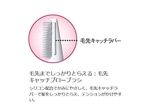 パナソニック くるくるドライヤー 騒音抑制 毛先 ピンク EH-KA1E-P