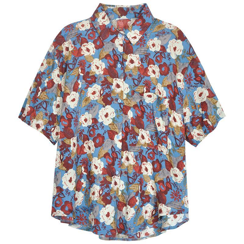 夏のレトロシャツ半袖トップスユニークシャツ 今っぽシアーシャツ 夏のレトロシャツ半袖トップスユニークシャツ 今っぽシアーシャツ