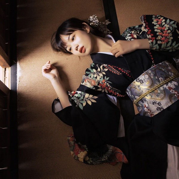 半価直販 和服女性正装伝統ピンク文芸かわいい復古日本系改良写真神明