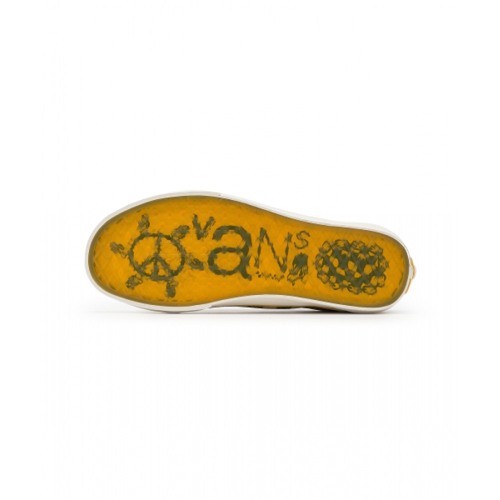 VANS レアバスオールドスクール-(アジアアーティストコレクション) グリーン:イエロー/ VN000CR502I1 mdprevattcaulkingandwaterproofing.com