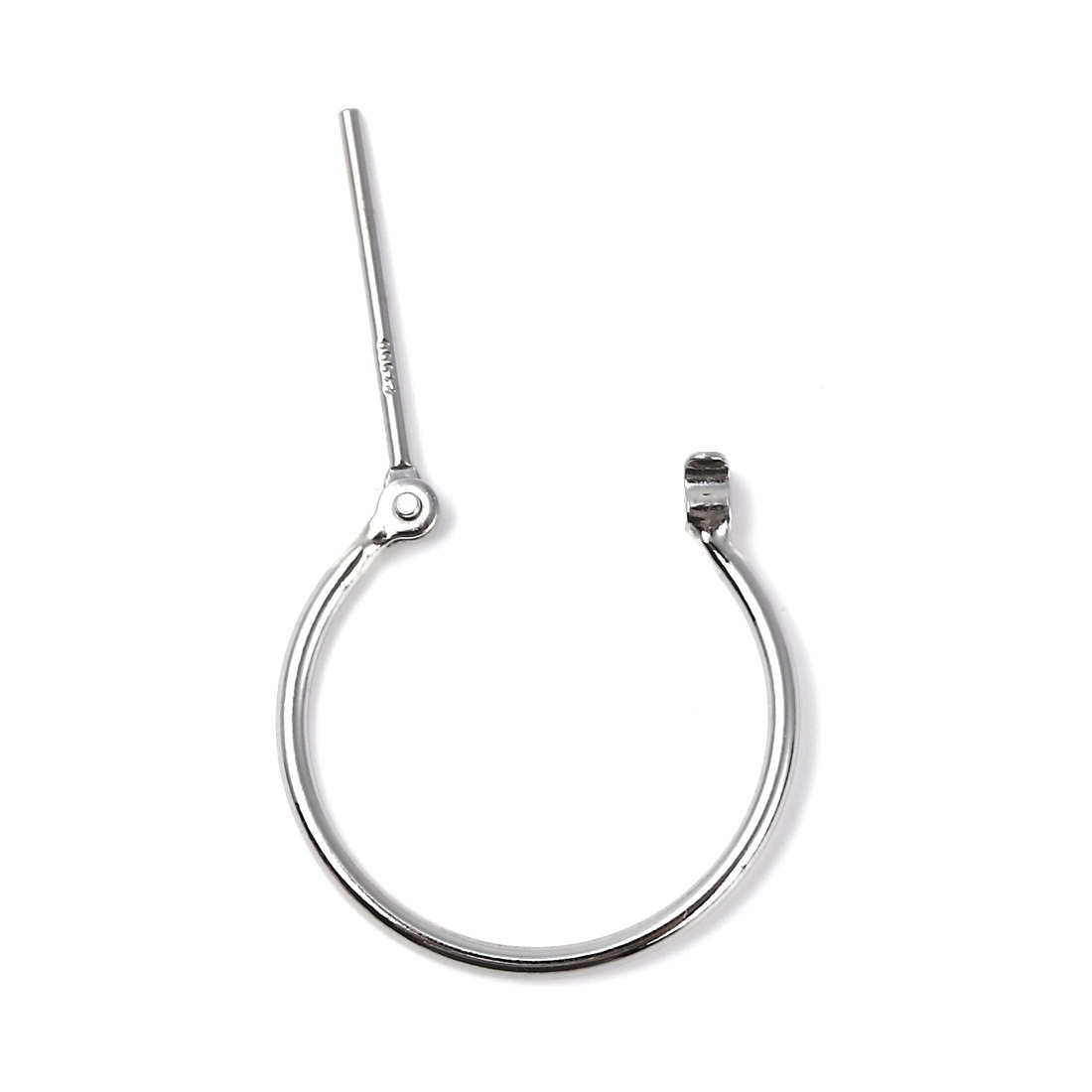 プラチナ フープ ピアス 1.015mm 片耳 Pt900 シンプル 定番 レディース メンズ 人気 プラチナ フープ ピアス 1.015mm 片耳 Pt900 シンプル 定番 レディース メンズ 人気