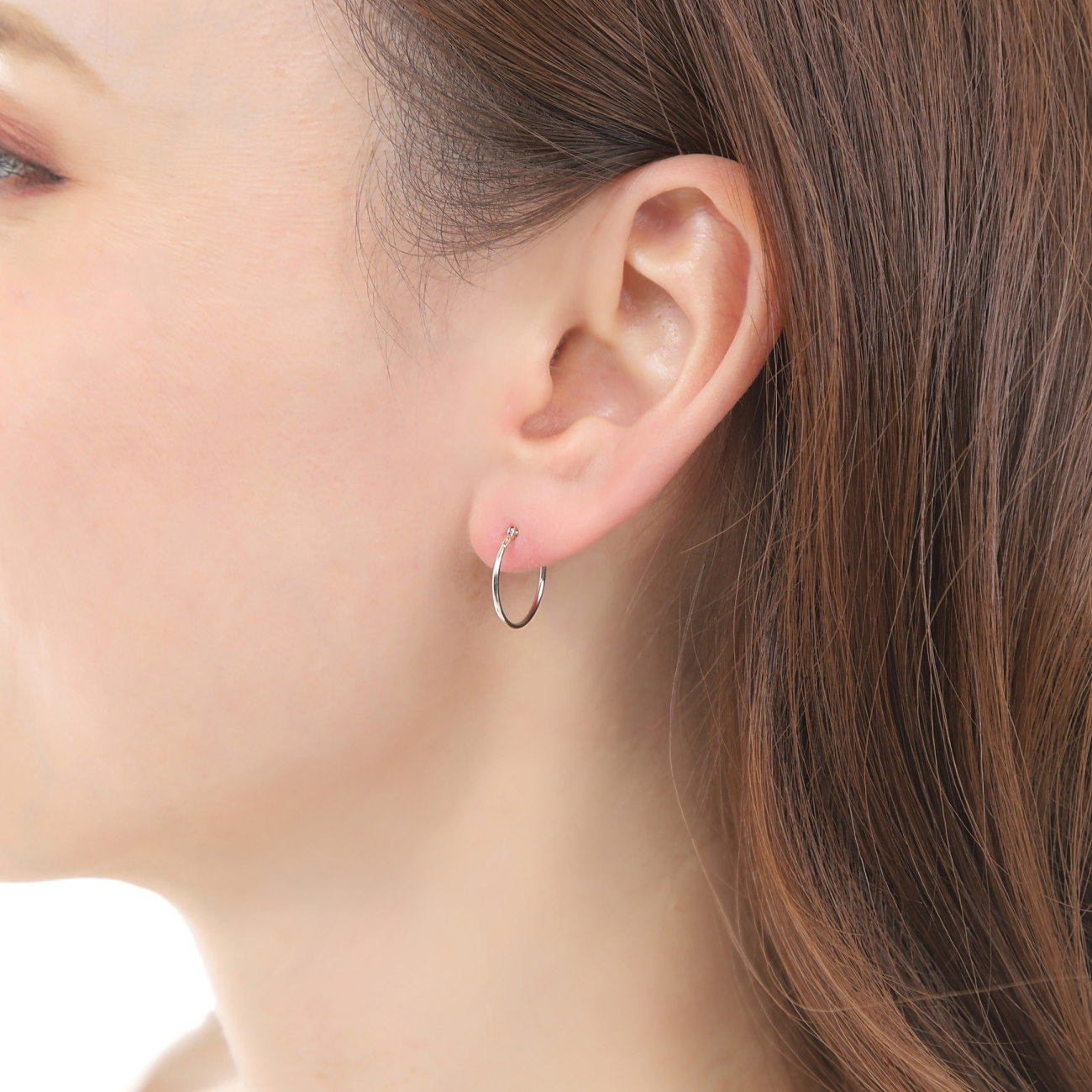 プラチナ フープ ピアス 1.015mm 片耳 Pt900 シンプル 定番 レディース メンズ 人気 プラチナ フープ ピアス 1.015mm 片耳 Pt900 シンプル 定番 レディース メンズ 人気