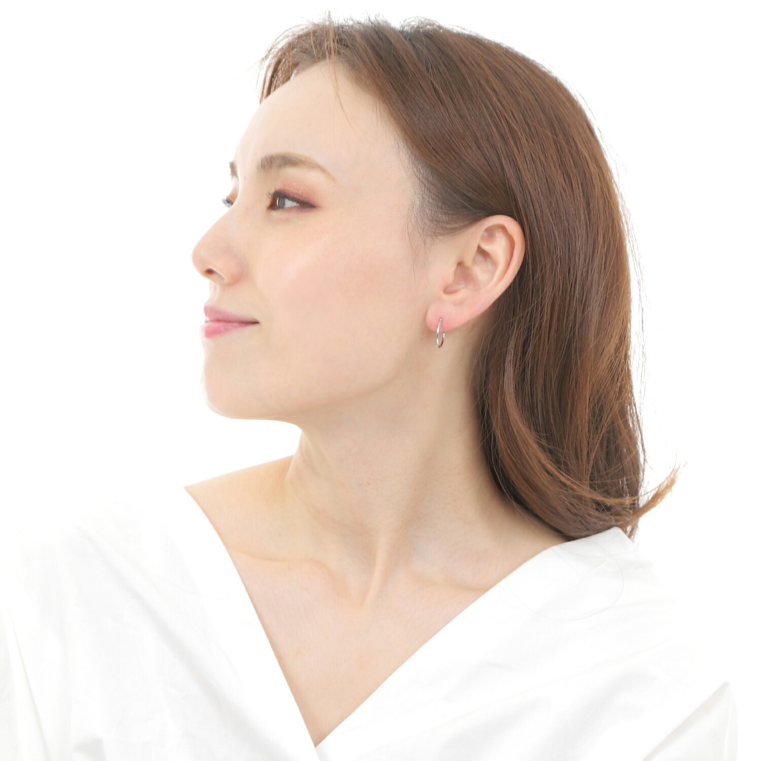 プラチナ フープ ピアス 1.015mm 片耳 Pt900 シンプル 定番 レディース メンズ 人気 プラチナ フープ ピアス 1.015mm 片耳 Pt900 シンプル 定番 レディース メンズ 人気