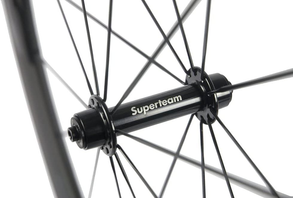 50mm クリンチャ ーホイールセット700c 23mm ロードバイク カーボン ホイール (ブラック) 50mm クリンチャ ーホイールセット700c 23mm ロードバイク カーボン ホイール (ブラック)