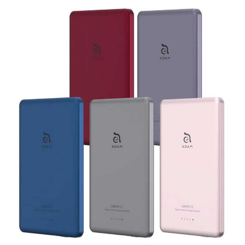 ADAMELEMENTS GRAVITY C5 Magsafe対応ワイヤレス充電 5000mAh 超薄型 モバイルバッテリー ピンク APBADGVC5PK ADAMELEMENTS GRAVITY C5 Magsafe対応ワイヤレス充電 5000mAh 超薄型 モバイルバッテリー ピンク APBADGVC5PK