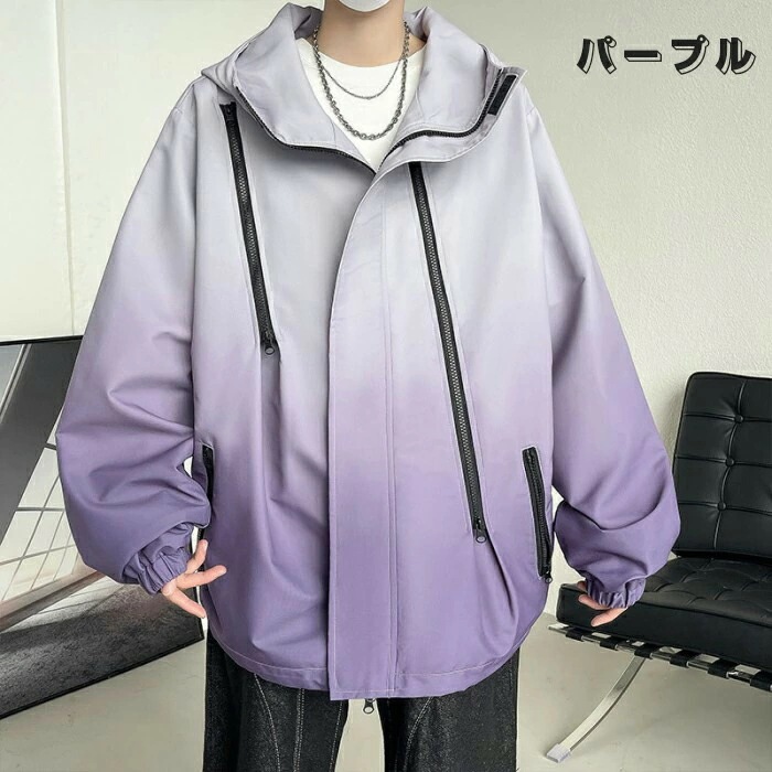 アウトドアジャケット メンズ レディース 男女兼用 マウンテンパーカー フード付き 防風 防水ジャケ