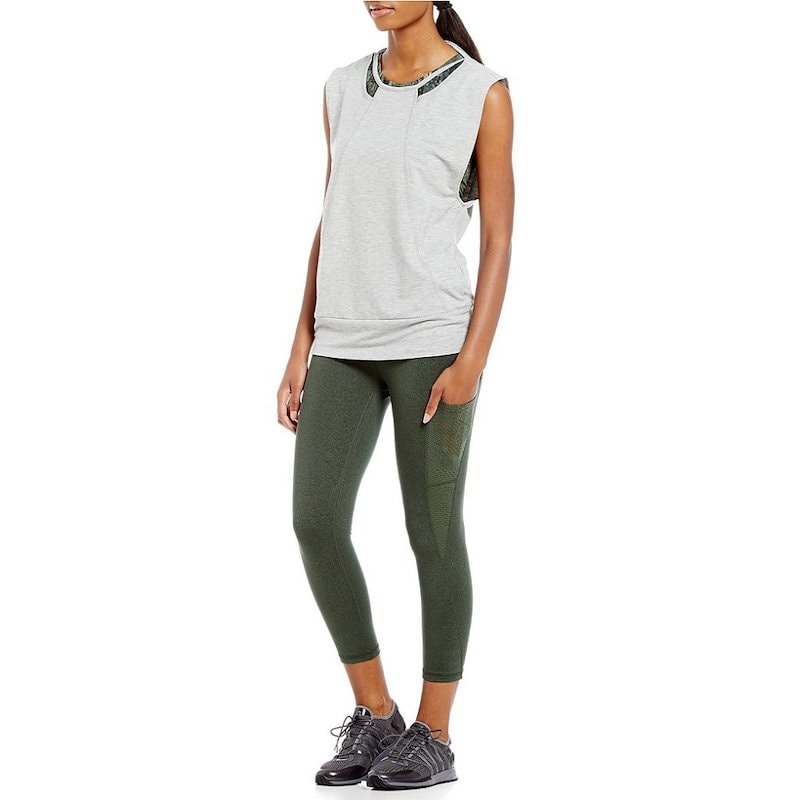 ナネット レポー レディース トップス【Nanette Lepore Play Active Cut Out Pullover Top】Grey Heather ナネット レポー レディース トップス【Nanette Lepore Play Active Cut Out Pullover Top】Grey Heather