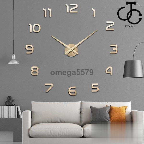 Qoo10] 掛け時計 壁掛け時計 大壁掛け時計 おし