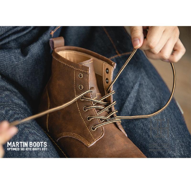 ワークブーツ メンズ レディース 6ホール 本革 厚底靴 レースアップ 編み上げ 冬 防寒 バイク 防水 防滑 ワークブーツ メンズ レディース 6ホール 本革 厚底靴 レースアップ 編み上げ 冬 防寒 バイク 防水 防滑