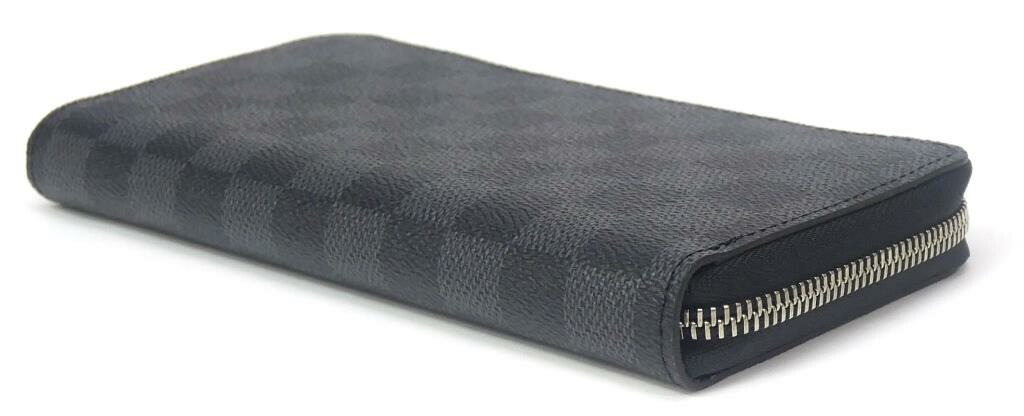 【新品】ルイ・ヴィトン ジッピーウォレットホリゾンタル N00056 ダミエ・グラフィット LOUISVUITTON 長財布(66462)