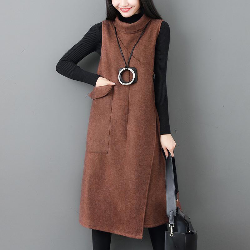 ジャンパースカート ロングワンピース Iライン ハイネック 裏ボア 裏起毛 ワンピース 膝丈 春秋 冬 シンプル ミディアム丈 コーデ おしゃれ ジャンパースカート ロングワンピース Iライン ハイネック 裏ボア 裏起毛 ワンピース 膝丈 春秋 冬 シンプル ミディアム丈 コーデ おしゃれ