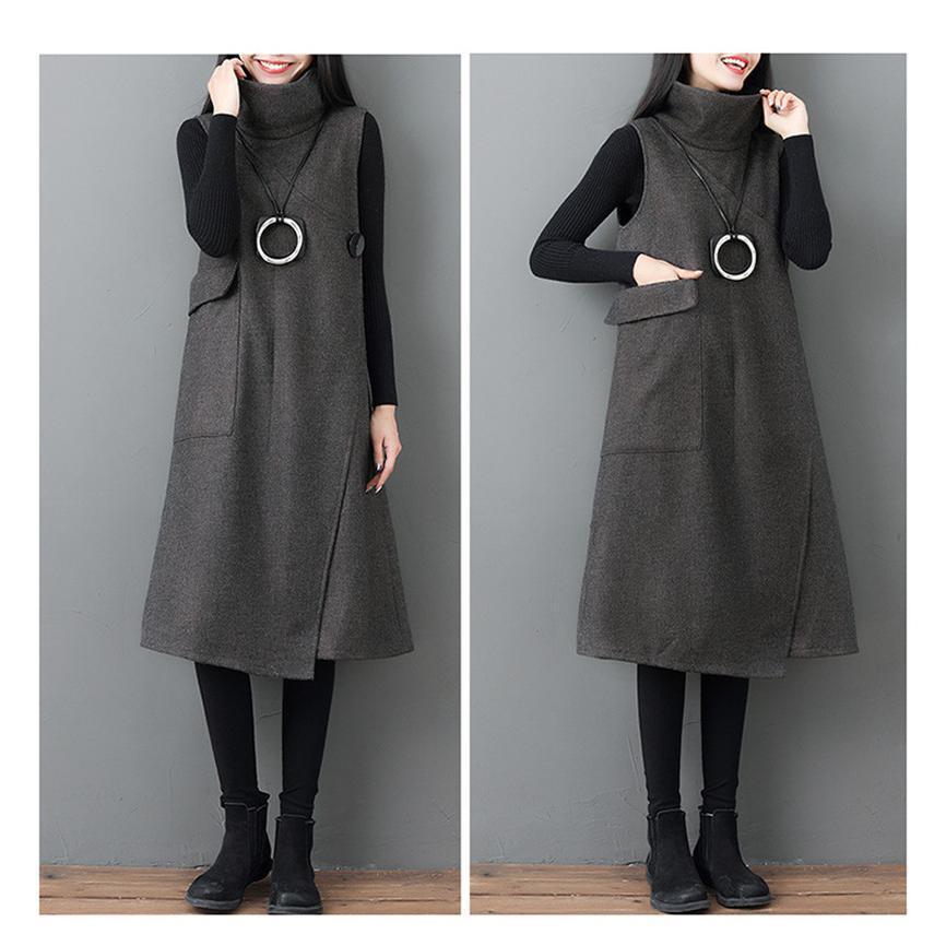 ジャンパースカート ロングワンピース Iライン ハイネック 裏ボア 裏起毛 ワンピース 膝丈 春秋 冬 シンプル ミディアム丈 コーデ おしゃれ ジャンパースカート ロングワンピース Iライン ハイネック 裏ボア 裏起毛 ワンピース 膝丈 春秋 冬 シンプル ミディアム丈 コーデ おしゃれ