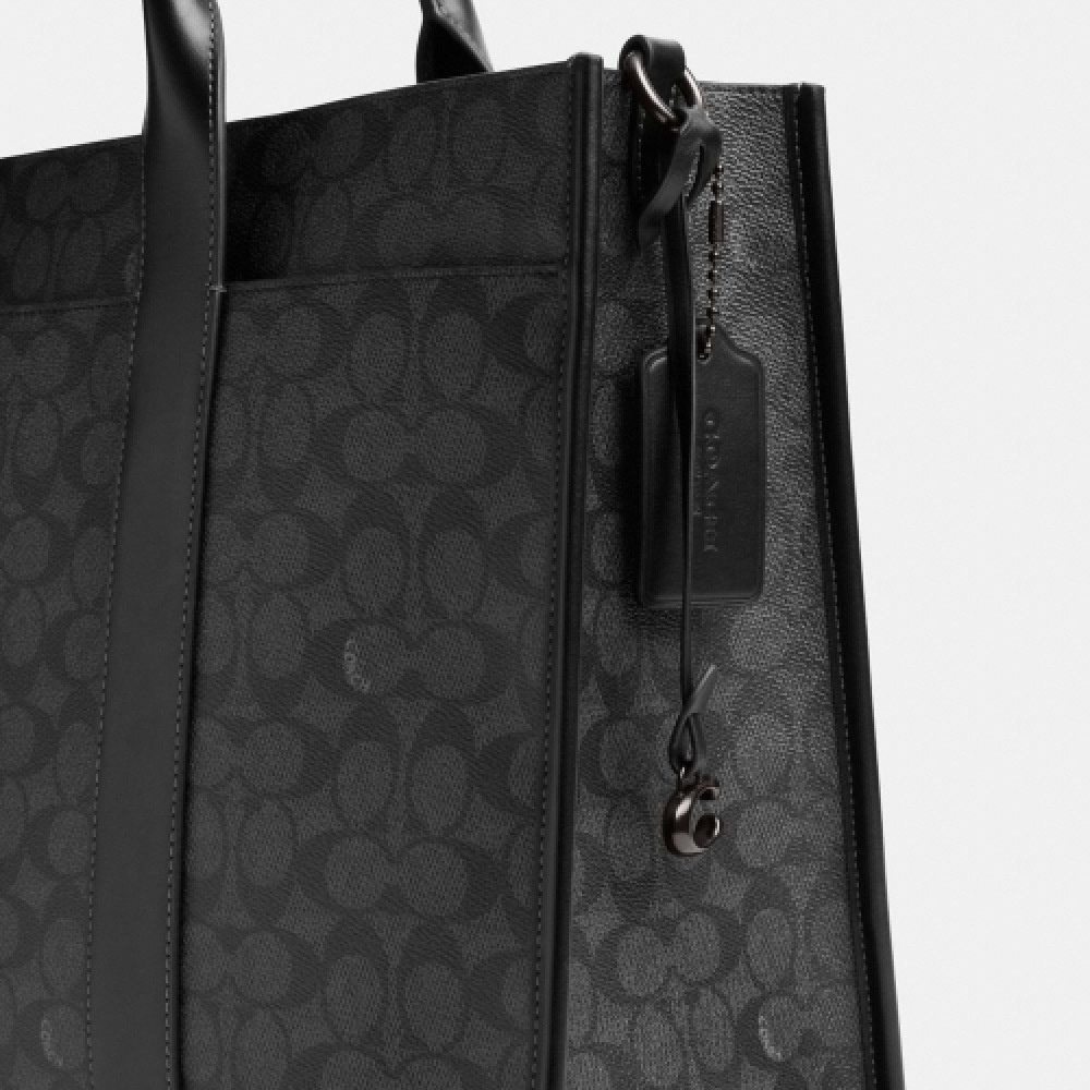 コーチウェズリートートインシグネチャーキャンバス CY772 CHR