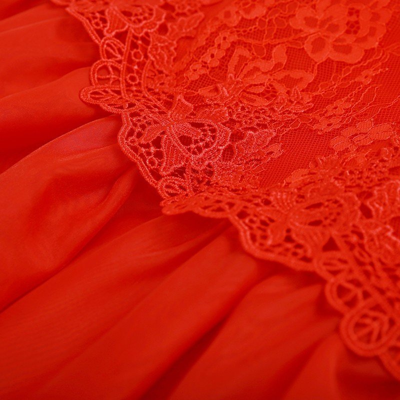カラーミニドレス 結婚式 披露... : レディース服 赤 安い 最新作好評