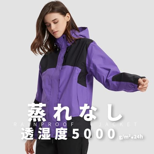 アラシヤマ] レインウェア レディース ゴルフ レインスーツ 上下セット