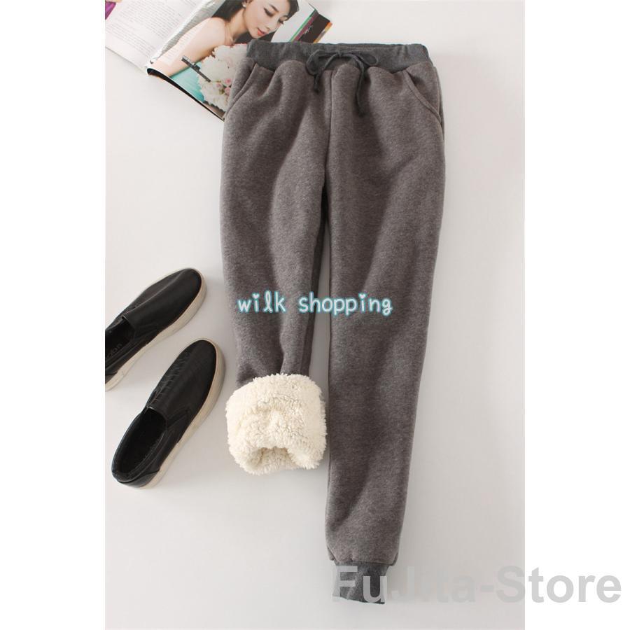 裏起毛 レディース スウェットパンツ ジョガーパンツ ズボン スウェット ルームウェア あったか リラックス もこもこ 防寒 大きいサイズ パンツ