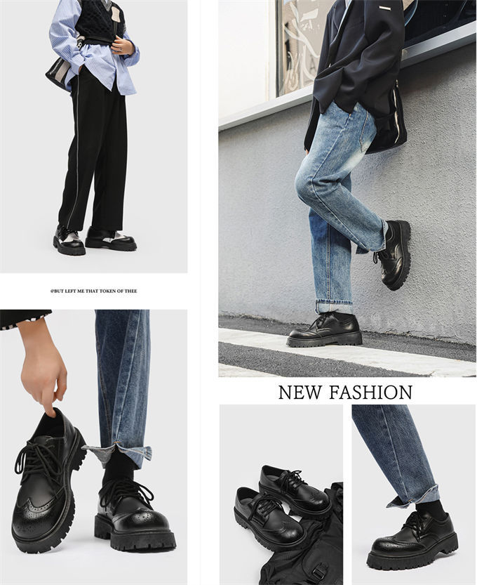 靴 ブーツ メンズ 厚底ラバーソールシューズ ヴィジュアル系 ビジュアル系 靴 くつ チャッカブーツ デザートブーツ ドレスシューズ レースアップ ローカット PUレザー 合成皮革 合皮 シンプル 大