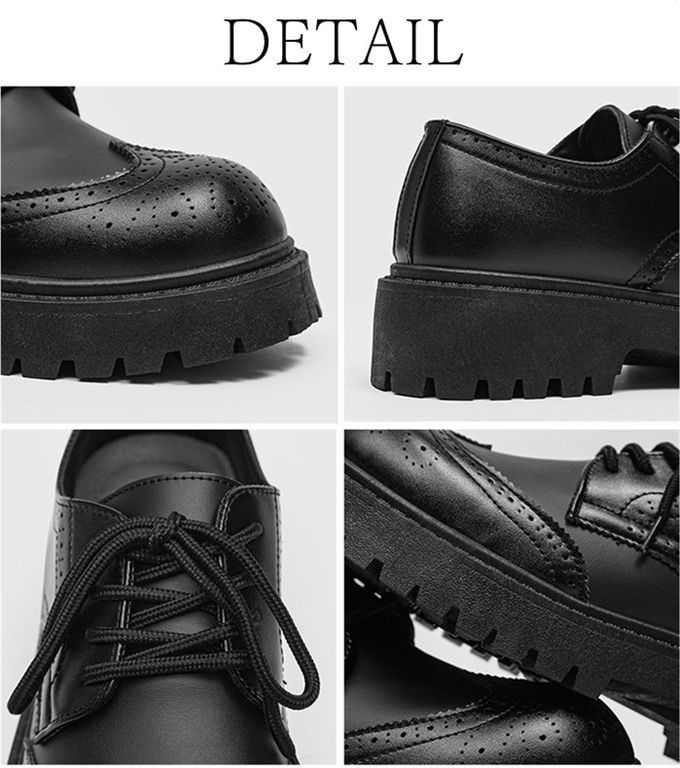 靴 ブーツ メンズ 厚底ラバーソールシューズ ヴィジュアル系 ビジュアル系 靴 くつ チャッカブーツ デザートブーツ ドレスシューズ レースアップ ローカット PUレザー 合成皮革 合皮 シンプル 大