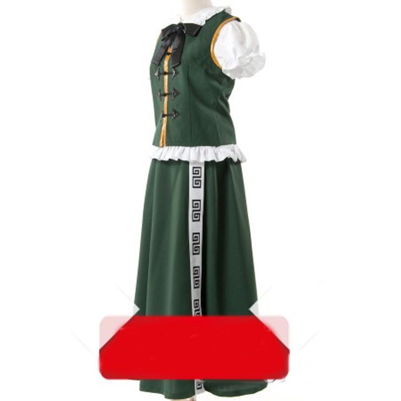 【即納】東方Project　紅美鈴 ほんめいりん 風 コスプレ衣装 演出服 変装 cosplay 仮装 二次会 イベント パーティー