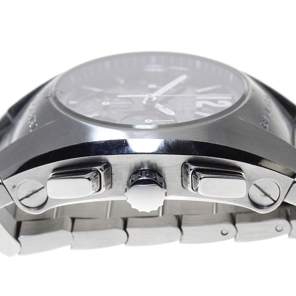 ブルガリ BVLGARI EG35SCH エルゴン クロノグラフ 自動巻き ボーイズ 保証書付き_860063【中古】 ブルガリ BVLGARI EG35SCH エルゴン クロノグラフ 自動巻き ボーイズ 保証書付き_860063【中古】