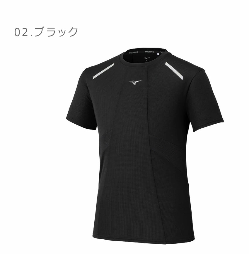 ドライエアロフローTシャツ J2MAC004 メンズ ウェア トップス カットソー 吸汗速乾 速乾 ブランド ロゴ カジュアル スポーティ スポーツ 運動 ランニング トレーニング ジム