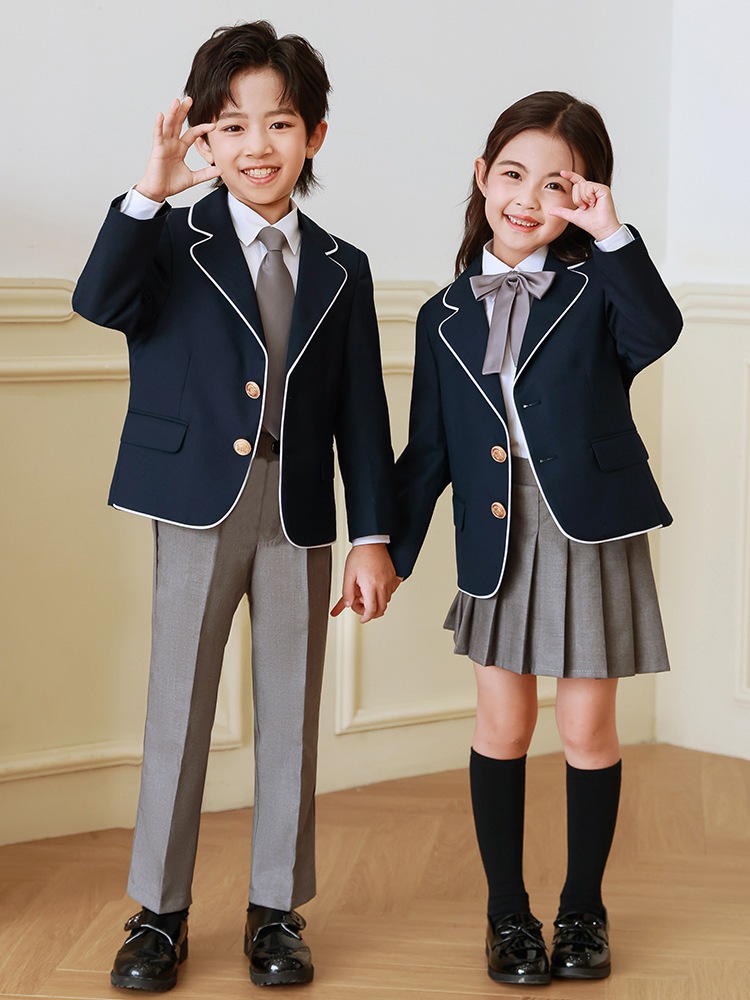 5点セットスーツ 男の子 スーツ 女の子プリーツスカート 卒業式 入学式 フォーマル キッズフォーマル