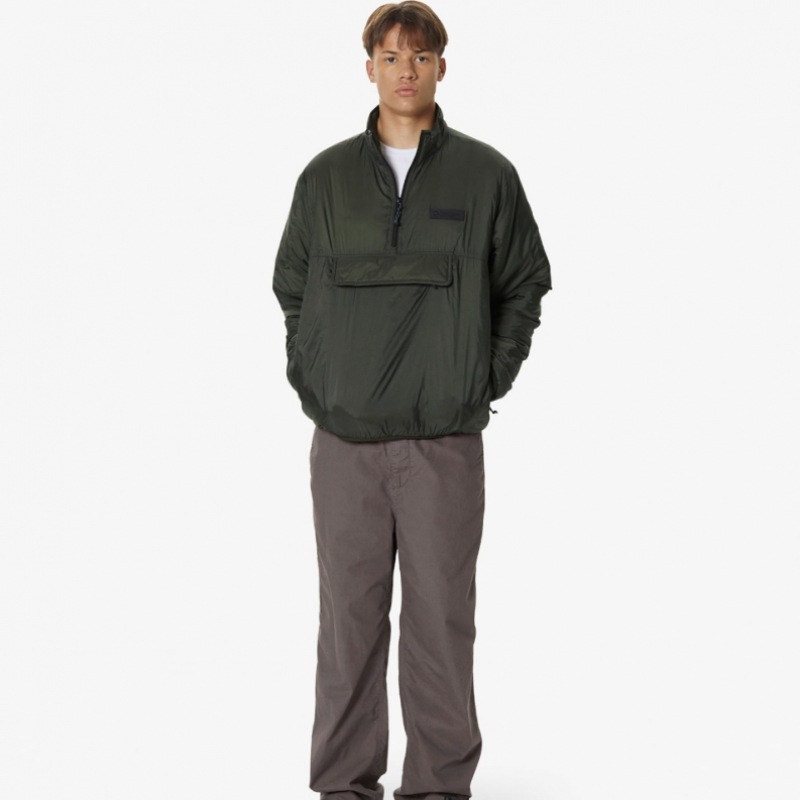 ディス・イズ・ネヴァー・ザットのナイロンプルオーバーグリーン ディス・イズ・ネヴァー・ザットのナイロンプルオーバーグリーン