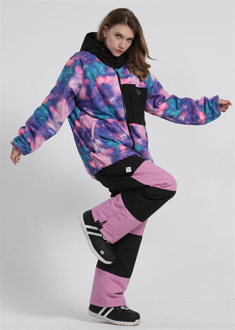 スノーボード ウェア パンツ 単品 メンズ レディース スノーウェア スキーウェア スノボ 切り替え 配色 防風防水防雪防寒保温通気 耐摩擦 韓国 mulan778.net