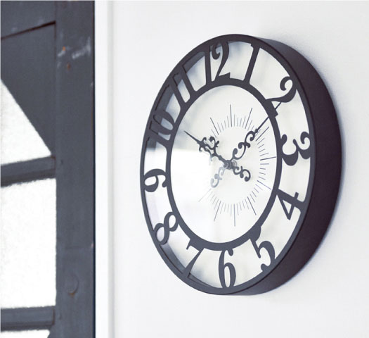 インターフォルム 掛け時計 INTERFORM Gisel ジゼル ウォールクロック CL-4960BK インターフォルム 掛け時計 INTERFORM Gisel ジゼル ウォールクロック CL-4960BK