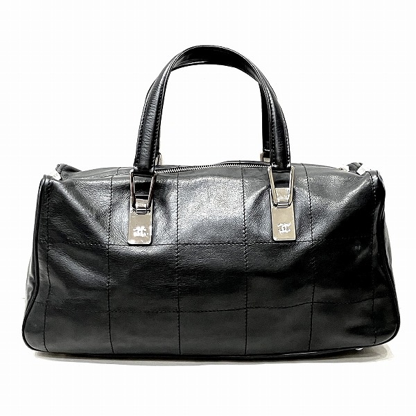 シャネル チョコバー バッグ ハンドバッグ ボストンバッグ 【中古】 シャネル チョコバー バッグ ハンドバッグ ボストンバッグ 【中古】