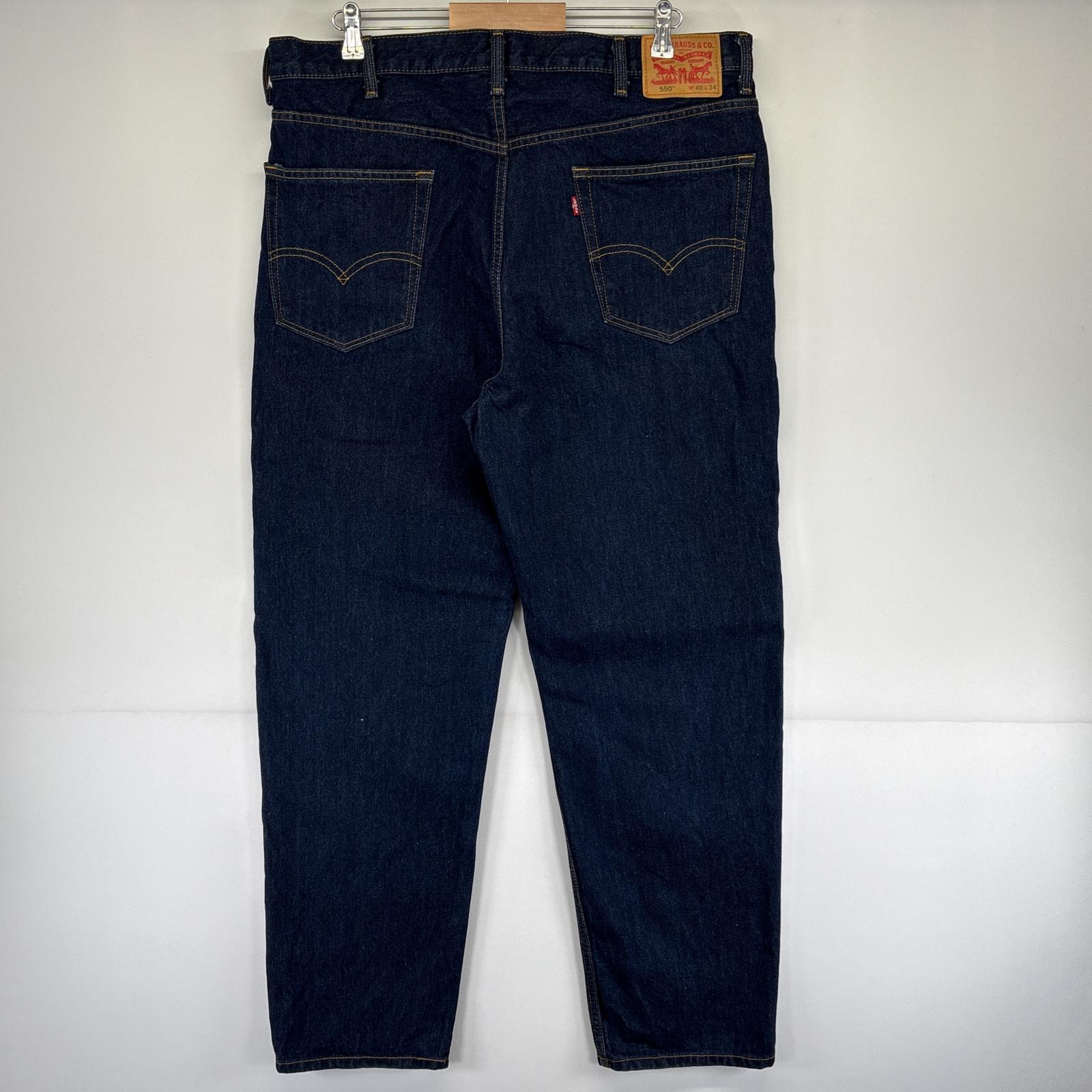 古着 デニムパンツ 550 ジッパーフライ ジーンズ ジーパン 5ポケット 長ズボン 色落ち w40 L34 ブルー メンズ 古着 デニムパンツ 550 ジッパーフライ ジーンズ ジーパン 5ポケット 長ズボン 色落ち w40 L34 ブルー メンズ