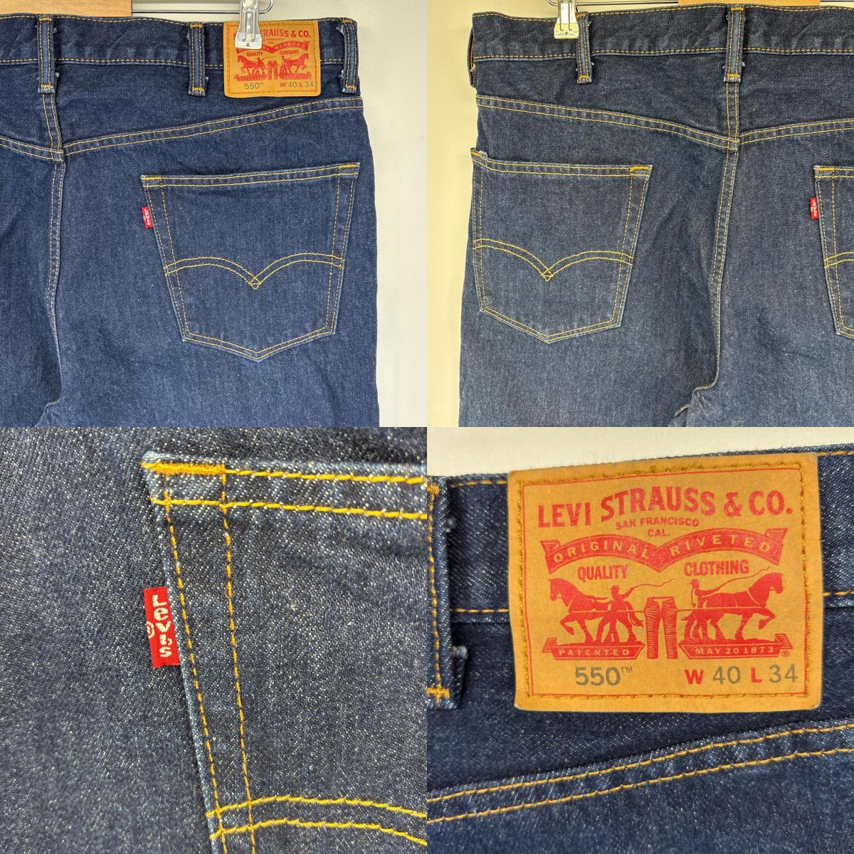 古着 デニムパンツ 550 ジッパーフライ ジーンズ ジーパン 5ポケット 長ズボン 色落ち w40 L34 ブルー メンズ 古着 デニムパンツ 550 ジッパーフライ ジーンズ ジーパン 5ポケット 長ズボン 色落ち w40 L34 ブルー メンズ