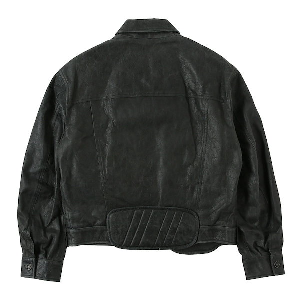 【羊革】【L】DIESEL レザージャケット ブルゾン Y2K メンズ Qoo10] DIESEL レザージャケット メンズ L-MARTI
