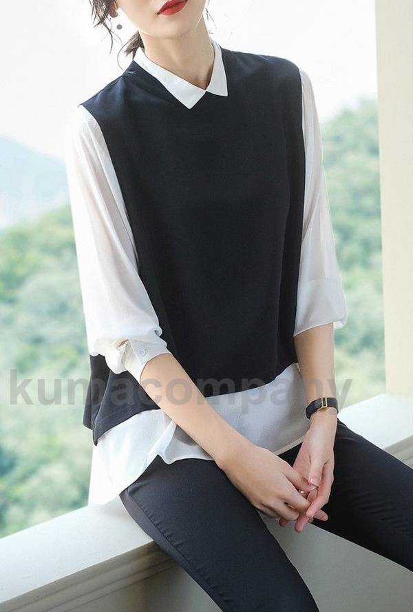 ドッキングシャツ レイヤード風トップス 重ね着風 シャツ ブラウス レディース 長袖 トップス 春 秋 ドルマンスリーブ 体型カバー 大きいサイズ 3L 4L 白 ゆったり シンプル カジュアル 通勤 ドッキングシャツ レイヤード風トップス 重ね着風 シャツ ブラウス レディース 長袖 トップス 春 秋 ドルマンスリーブ 体型カバー 大きいサイズ 3L 4L 白 ゆったり シンプル カジュアル 通勤