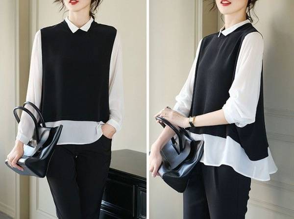 ドッキングシャツ レイヤード風トップス 重ね着風 シャツ ブラウス レディース 長袖 トップス 春 秋 ドルマンスリーブ 体型カバー 大きいサイズ 3L 4L 白 ゆったり シンプル カジュアル 通勤 ドッキングシャツ レイヤード風トップス 重ね着風 シャツ ブラウス レディース 長袖 トップス 春 秋 ドルマンスリーブ 体型カバー 大きいサイズ 3L 4L 白 ゆったり シンプル カジュアル 通勤