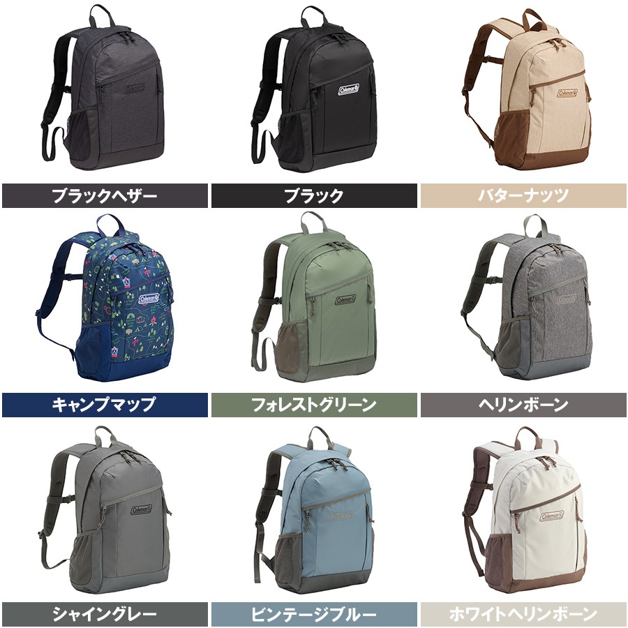 Coleman walker15 15L リュック デイパック バックパック 撥水 旅行 部活 習い事 通勤 通学 学生 人気 Coleman walker15 15L リュック デイパック バックパック 撥水 旅行 部活 習い事 通勤 通学 学生 人気