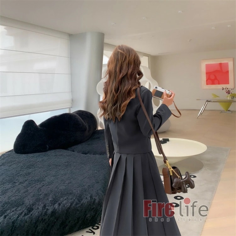 卒業式 女の子 卒業スーツ スカートスーツ 入学式スーツ セットアップ 卒服 JK制服 フォーマルスーツ 子供スーツ スーツジャケット ロング丈プリーツスカート セミフォーマル 七五三 成人式 女の子 fabempireskincare.com