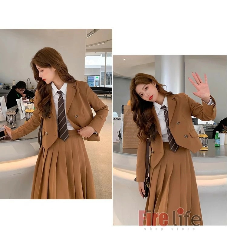 卒業式 女の子 卒業スーツ スカートスーツ 入学式スーツ セットアップ 卒服 JK制服 フォーマルスーツ 子供スーツ スーツジャケット ロング丈プリーツスカート セミフォーマル 七五三 成人式 女の子 fabempireskincare.com