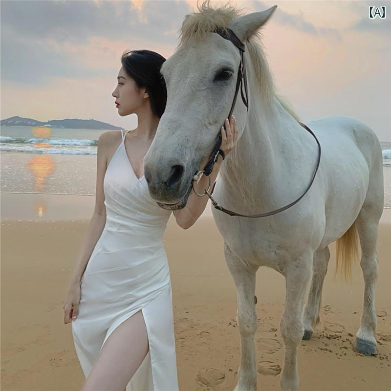 ワンピース レディース リゾート ビーチ ドレス 海辺 バカンス ドレス イン 旅行 フェアリー ロング ドレス 白い ドレス ワンピース レディース リゾート ビーチ ドレス 海辺 バカンス ドレス イン 旅行 フェアリー ロング ドレス 白い ドレス