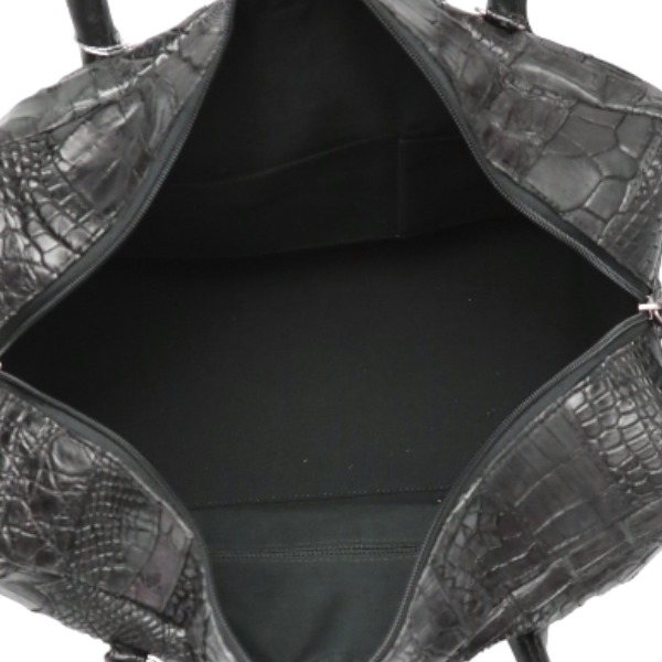 クロコダイル11821 クロコパッチ 訳あり 2WAY ブラック